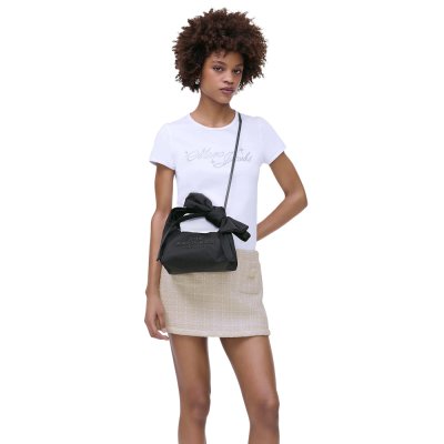 THE BOW NYLON MINI SACK BAG